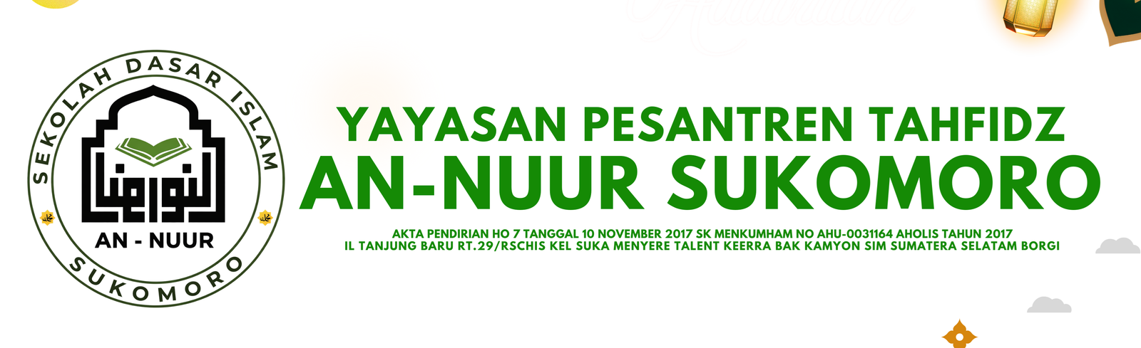 Yayasan Pesantren Tahfidz An-Nuur Sukomoro